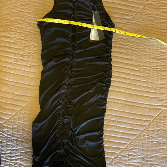 Unravel Project Ben Taverniti Black Lace Up RUNWAY Dress M NWT - Picture 5 of 16